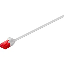 goobay CAT 6 Slim-Patchkabel, U/UTP, Grau