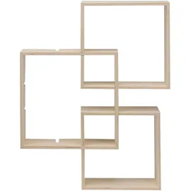 Glorex  Design Rahmen Holz Quadrat 3 Stück