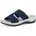 Jana Coshy Original – Die Hallux-freundliche Pantolette 8-27270-43 blau H-Weite