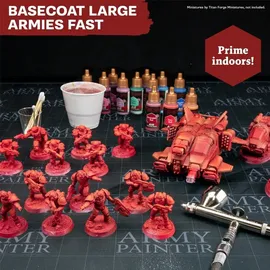 The Army Painter Acrylfarben Set 126 x 18 ml Vorgemischte für Airbrush