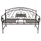 Garden Pleasure Lascar 146 x 53 x 96 cm schwarz