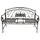 Garden Pleasure Lascar 146 x 53 x 96 cm schwarz