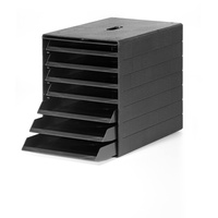 Durable Schubladenbox IDEALBOX PLUS 7 Fächer, Blauer Engel zertifiziert,