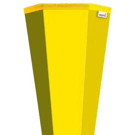 ROTH Rohling, gelb, 85 cm, eckig, Rot(h)-Spitze, ohne Verschluss