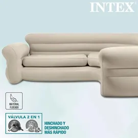 Intex Ecksofa 2-Sitzer Beige