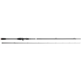 Savage Gear SG2 Crankbait Specialist Baitcasting Rod für Raubfische, Hecht Barsch Zander, 2.28m Moderate Aktion, Robust, Schwarz, Unisex