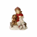 GOEBEL Figur Freunde für Immer Winterwald Weihnachten