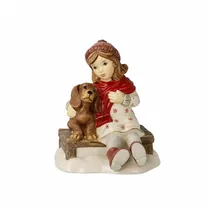 GOEBEL Figur Freunde für Immer Winterwald Weihnachten