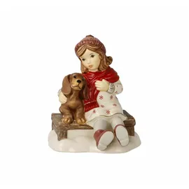 GOEBEL Figur Freunde für Immer Winterwald Weihnachten