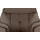 HIMOLLA Relaxsessel 4217 Leder 96 x 107 x 91 cm Braun mit Kopfteil