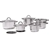 Ambition Edelstahl-Topfset 13-teilig Berry Ambition