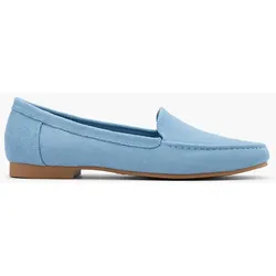 Mokassin - Damen - blau - 37