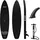 YEAZ SUP Board NELIO 320 x 76 x 15 cm schwarz