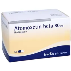 Atomoxetin beta 80 mg Hartkapseln 56 St