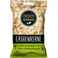 Hochgenuss Cashewkerne ganze Nüsse, naturbelassen, 150g