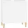 vidaXL Waschbeckenunterschrank Weiß 58x33x60 cm Holzwerkstoff