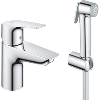 GROHE Start Edge - Einhand-Waschtischarmatur (wassersparend, langlebige Oberfläche, 1/2"), chrom, 23773001