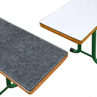 Dune Design DuneDesign Bierbankauflage, Grau, Kunststoff, 28x1x180 cm Outdoor-Kissen,
