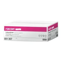 racon® comfort Falthandtuchpapier, 2-lagig, Z-Falz, weiß 081 307 , 1 Karton = 21 Packungen à 210 Tüchern = 4410 Tücher