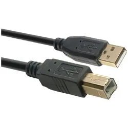 Stagg USB 2.0 Kabel, USB A/USB B (m/m), 5 m - USB-Kabel