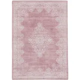 benuta pop Teppich Laury Rosa 200x300 cm - Vintage Teppich im Used-Look
