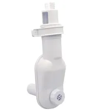 Haas + Sohn Haas - Oha-abwasseranschluss-siphon 'schmalhans' - Freier Ablauf Nach