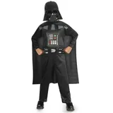 Rubie ́s Kostüm Darth Vader-Kinderkostüm Star Wars-Lizenzkostüm schwarz schwarz 104/116 (5-6 Jahre)