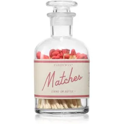 Paddywax Matches Red Glass Streichhölzer 1 St.