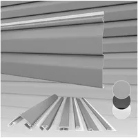 HEXIM Siding Fassadenpaneele außen Fassadenverkleidung wetterfest Kunststoffpanelee PVC-U Verkleidung