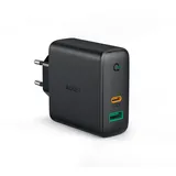 Aukey USB-C Ladegerät mit Dynamic Detect & GaNFast Tech, USB-Ladegerät mit 60W