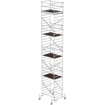 Günzburger Rollgerüst 1,35 x 1,80 m 9,45 m