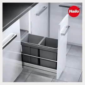 HAILO AS Tandem 15 l Dunkelgrau
