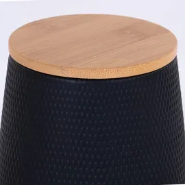 Zeller Vorratsdose schwarz 11 cm 0,58 l