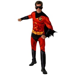 Rubie ́s Kostüm Comic Book Robin Kostüm, Einfache Verkleidung als Comic-Superheld! rot XL