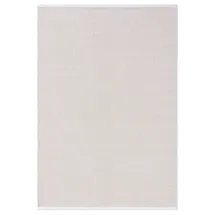 benuta basic Baumwollteppich Ron Weiß 60x120 cm Wohnzimmer