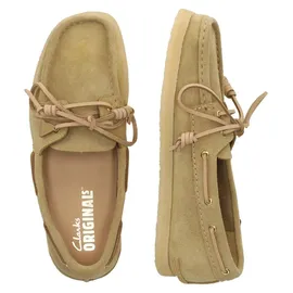 CLARKS Godney Boat Herren Beige 41