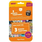 tigermedia tigertones-Ticket NEU 3 Monate Streaming für tigerbox TOUCH / Tiger Media Deutschland / Sonstige