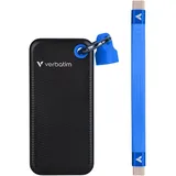 Verbatim Pocket SSD 2 TB USB 3.2 schwarz/blau 32195