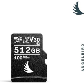 Angelbird AV PRO microSD V30 512 GB UHS-I), Speicherkarte, Schwarz