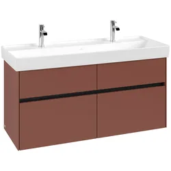 Villeroy & Boch Waschtischunterschrank „Collaro“ für Schrank-Doppelwaschtisch 115,4 × 54,6 × 44,4 cm inkl. Beleuchtung