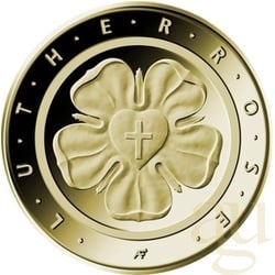 50 Euro Goldmünze Lutherrose 2017 (F)
