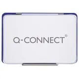 Q-CONNECT Stempelkissen blau 9,0 x 5,5 cm