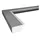 WALTHER+ DESIGN Bilderrahmen modern Schwarz 21x29,7 cm 3er Set