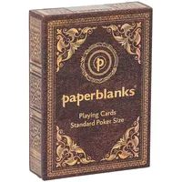 Paperblanks First Folio (Shakespeare’s Library) Playing Cards (Standard Deck)
