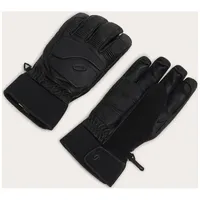 OAKLEY Peak Leather Gloves Blackout L