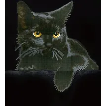 DIAMOND DOTZ® Diamond Painting Schwarze Katze