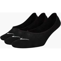 Nike Everyday Lightweight Füßlinge 3er Pack Schwarz/Weiß 38-42