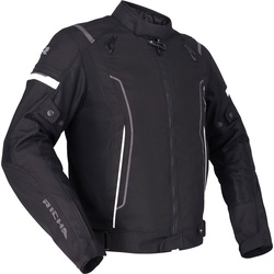 Richa Airstream 3, Textiljacke wasserdicht - Schwarz/Weiß - L