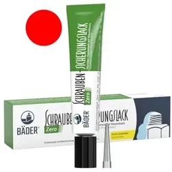 Schraubensicherungslack ZERO REIHE ROT 20ml