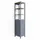 Vicco Bianco Hochschrank 40 x 160 cm Grau Holz